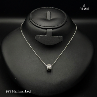 Elegant Perlee Clover Necklace in Pure 925 Italian Silver – 4.7 Gram