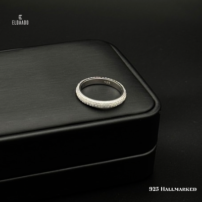 925 Italian Silver Women’s Band Ring