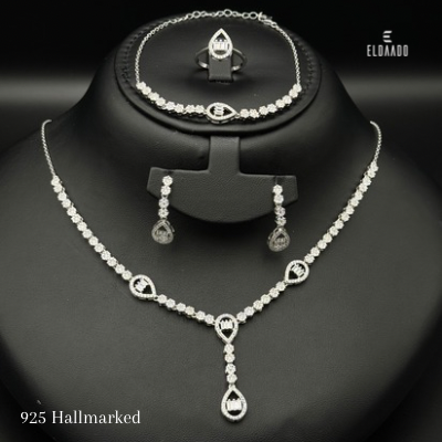 925 Italian Silver Freshwater Pearl Jewelry Set for Women – 13.2 Gram